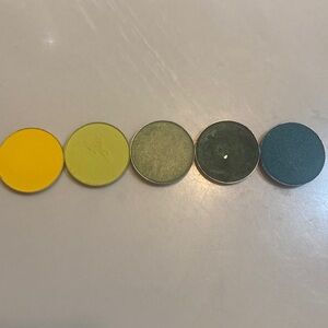 MAC Eyeshadow Pan Bundle-Yellow/Green